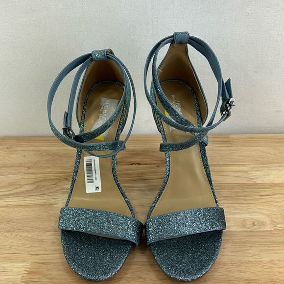 Michael Kors Astrid Stiletto Dress Heels -Two Tone Navy- Size 9M-NWOB - Picture 1 of 6